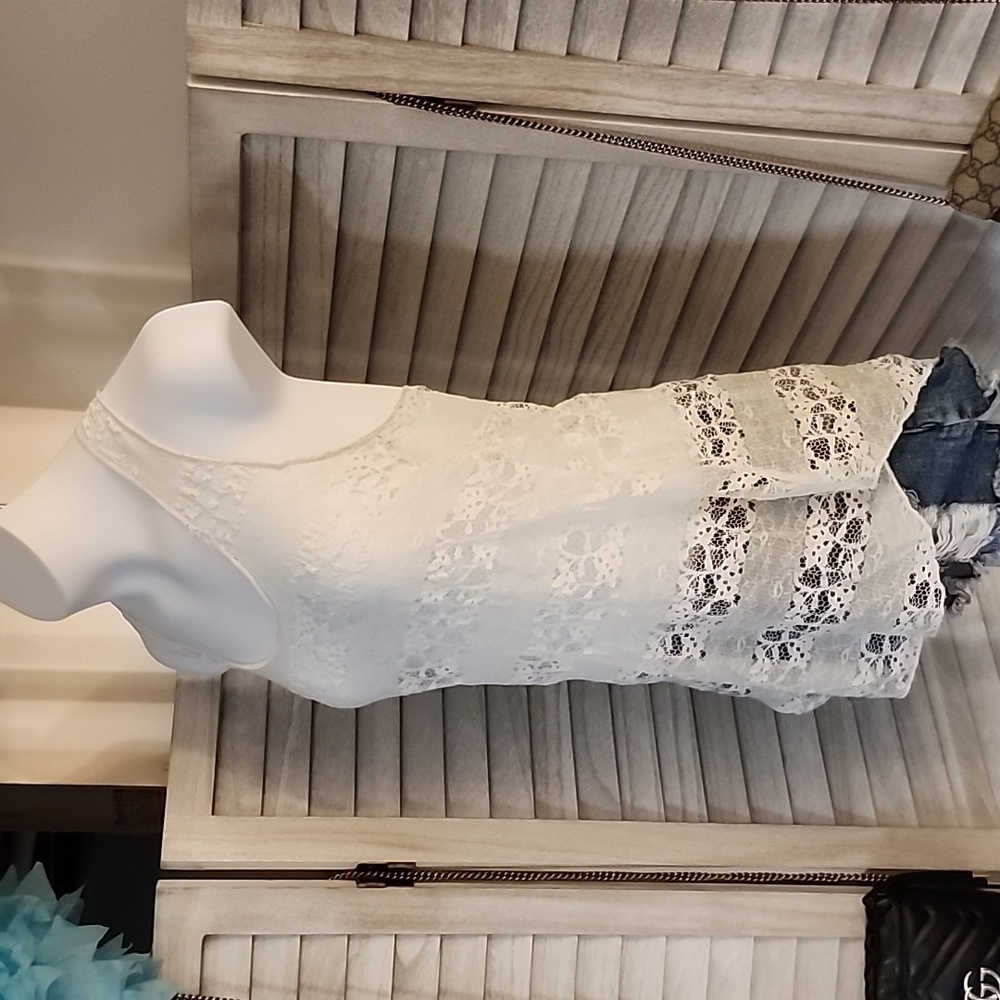 Mudd brand lace tank top - Picture 3 of 8
